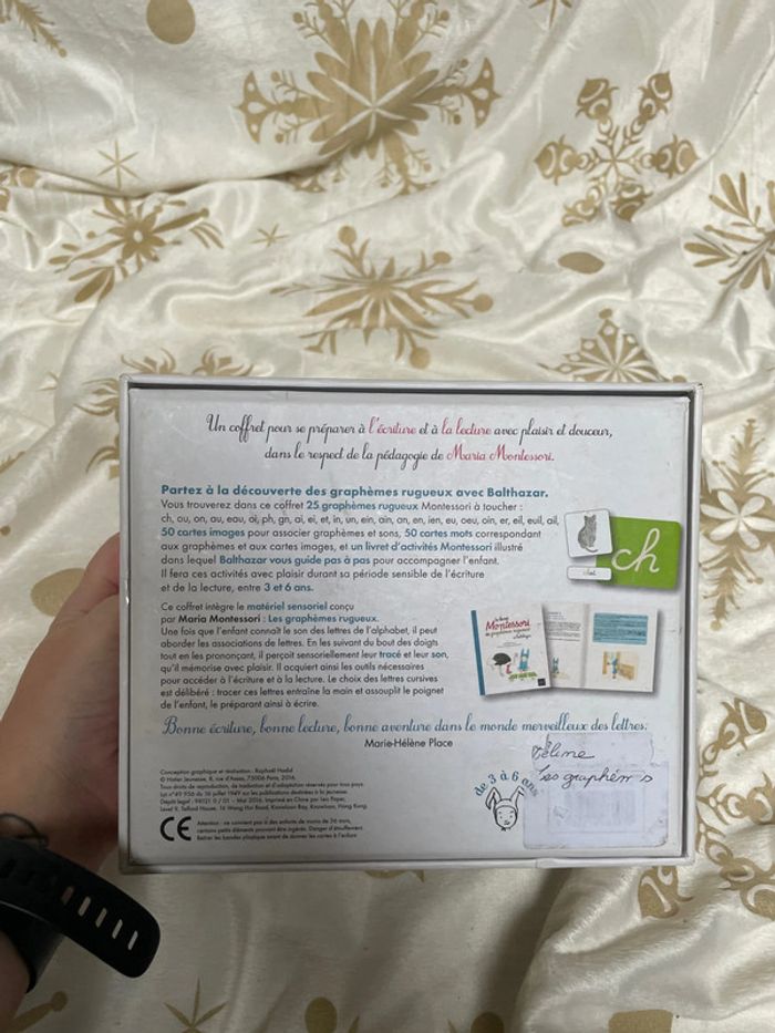 Le coffret Montessori de Balthazar Hatier jeunesse - photo numéro 2