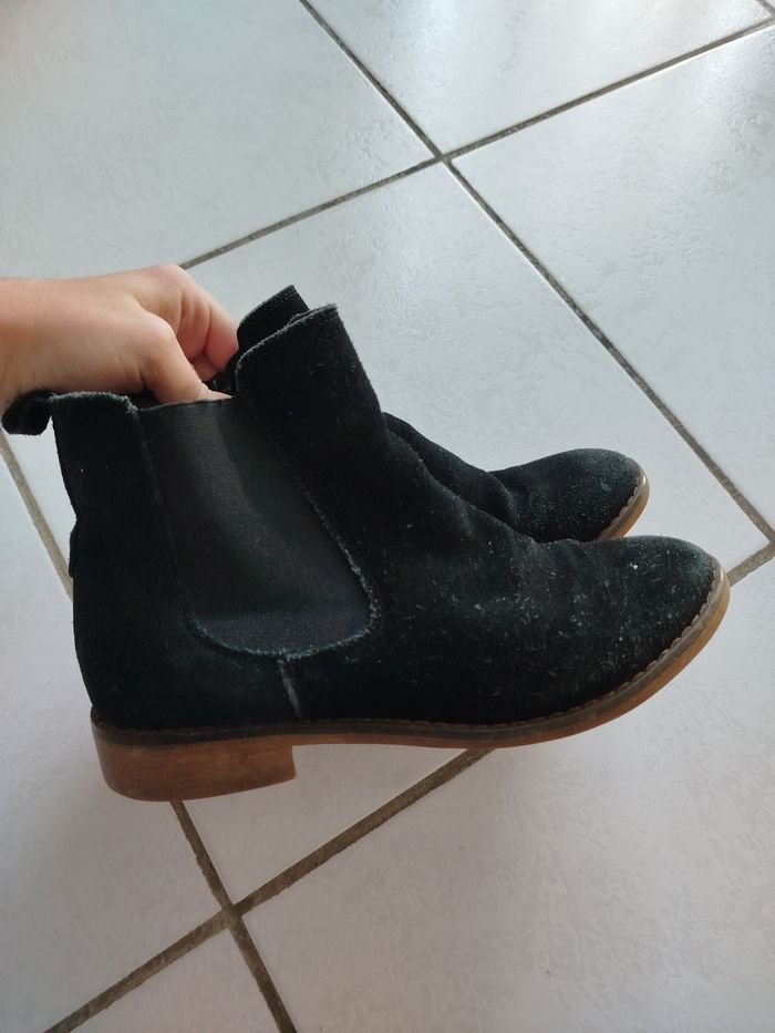 Bottines noires pointure 35 - photo numéro 5
