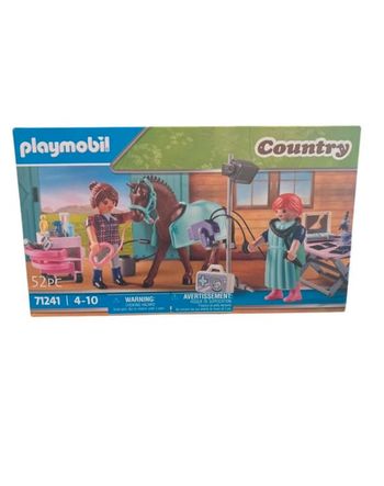 Playmobil Country vétérinaire Équin 71241