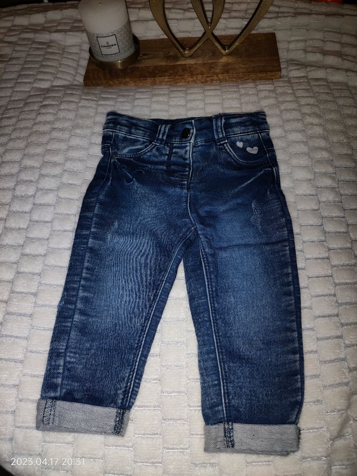 Lot de 2 pantalons 9 mois - photo numéro 2