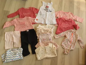 Lot fille 6-9mois