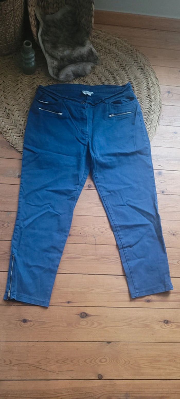 Jeans bleu Trend One Taille 44 - photo numéro 2