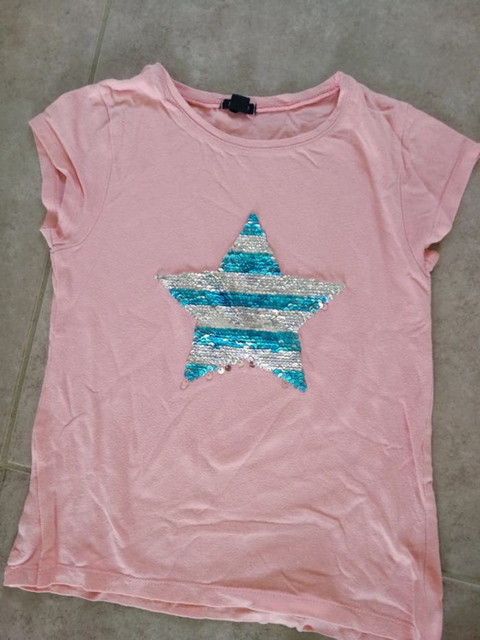 Tee shirt manches courtes fille - photo numéro 2