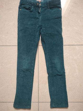 Pantalon velours 8 ans filles