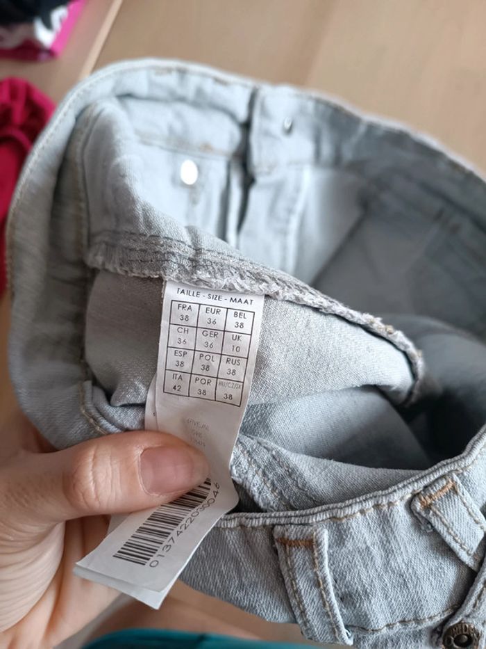 Mini jupe en jean en 38 - photo numéro 4