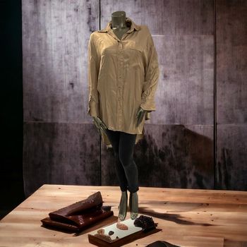 Chemise camel