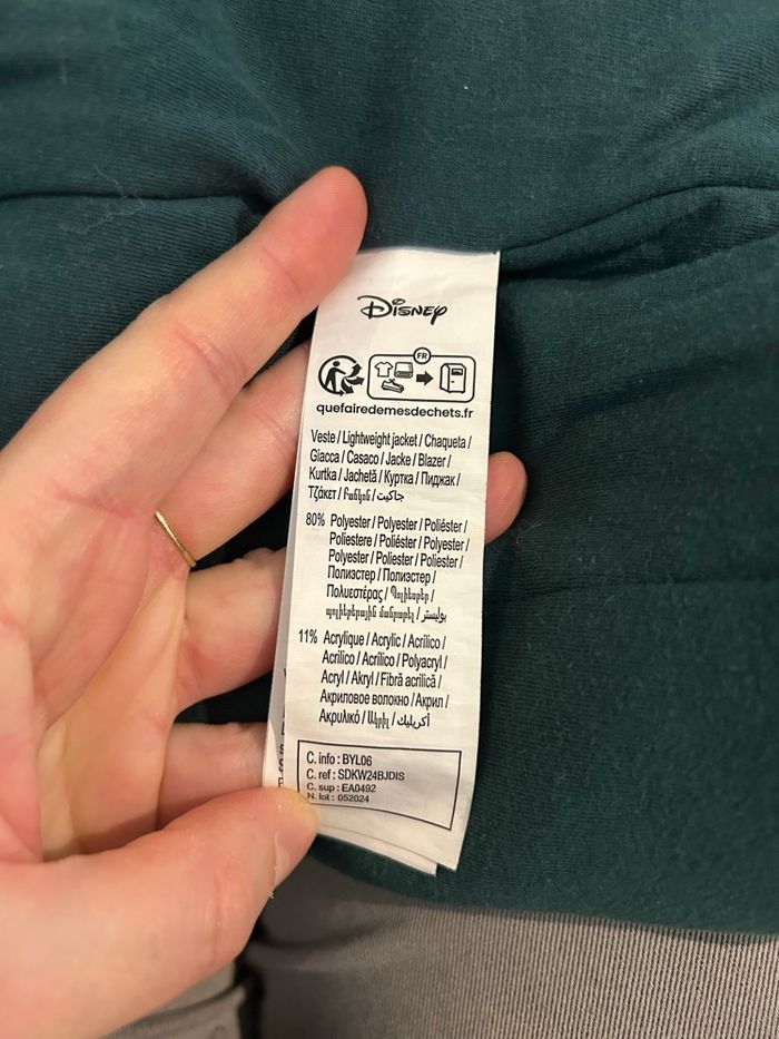 Veste baseball chaude Mickey - photo numéro 4