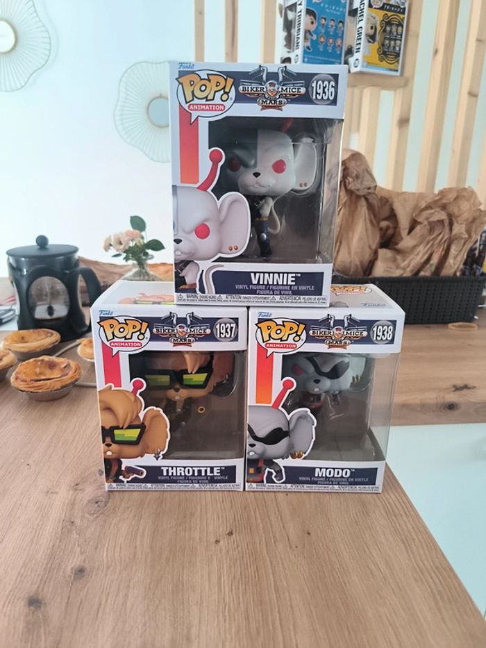 Lot de pop biker mice from mars