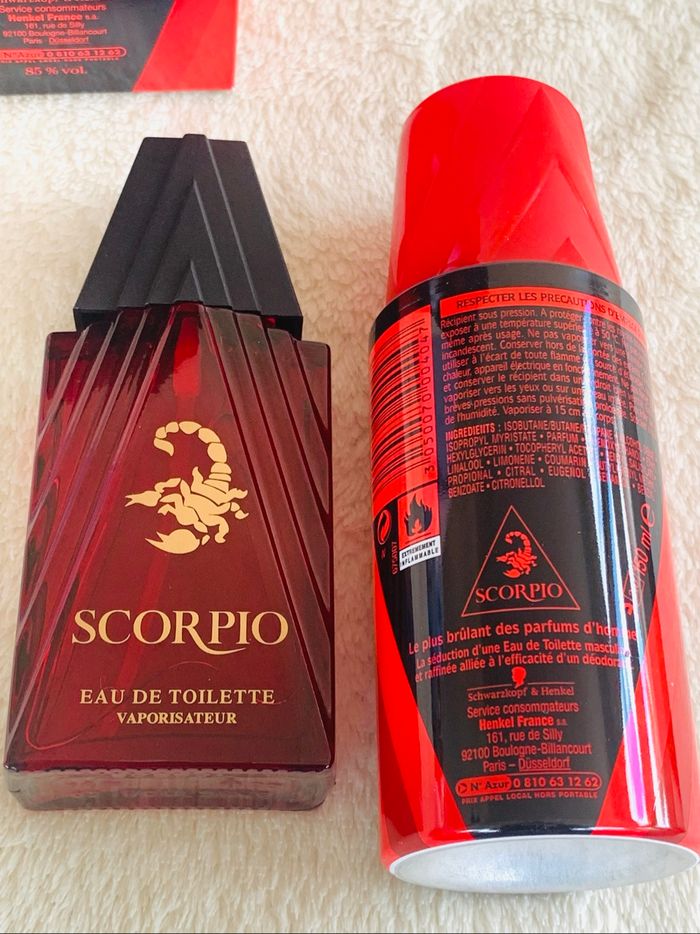 Lot eau de toilette et anti-transpirant pour homme Scorpio - photo numéro 3