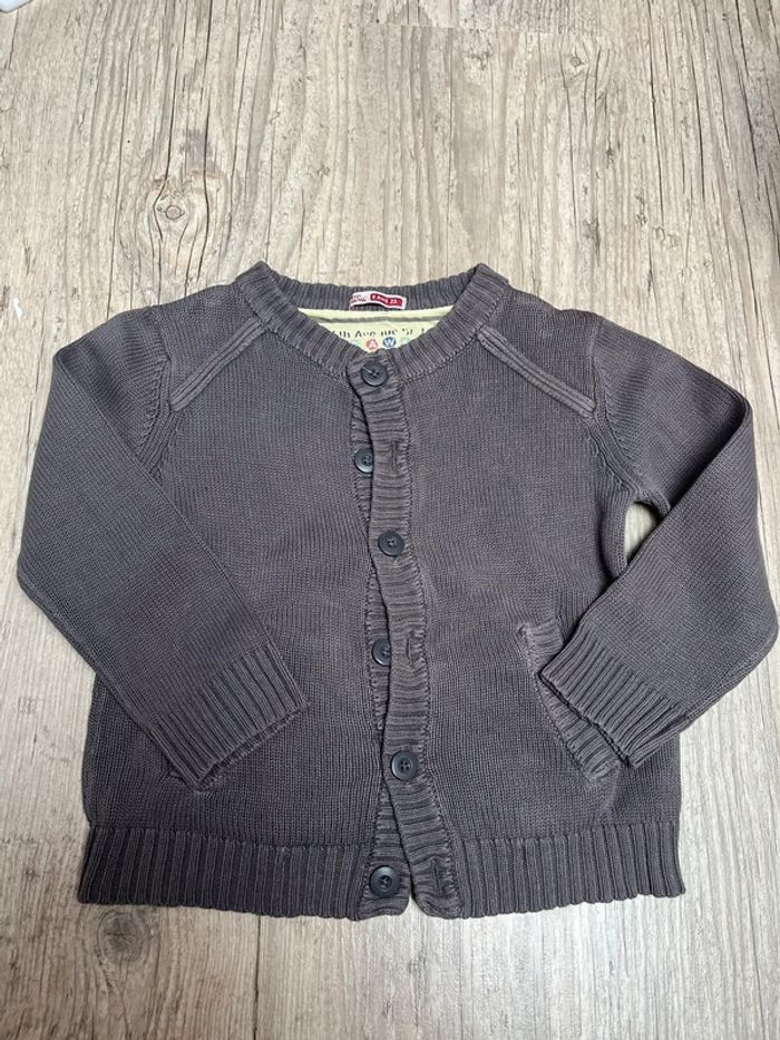 Gilet en maille Dpam taille 3 ans