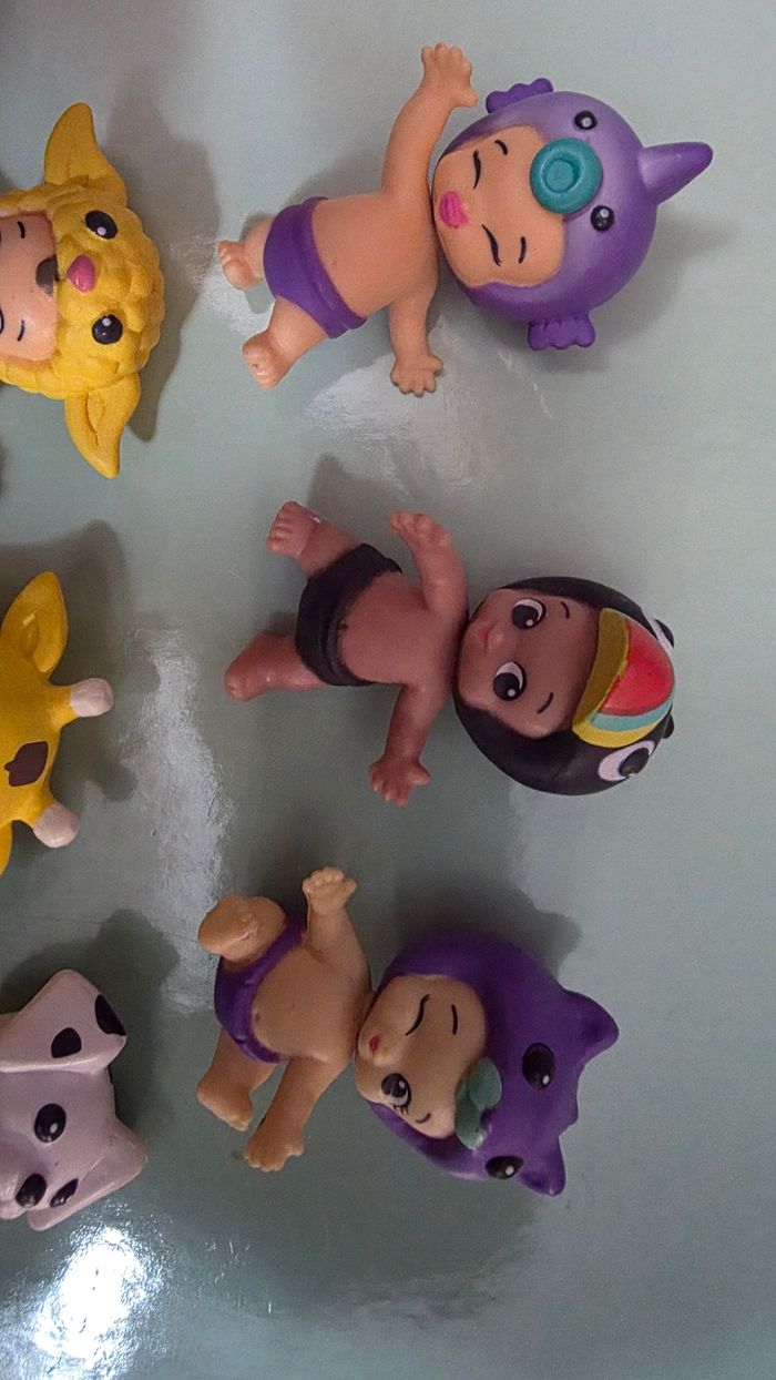 Lot de 6 figurines babies animals twozies - photo numéro 4