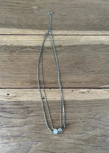 Collier double en acier inoxydable