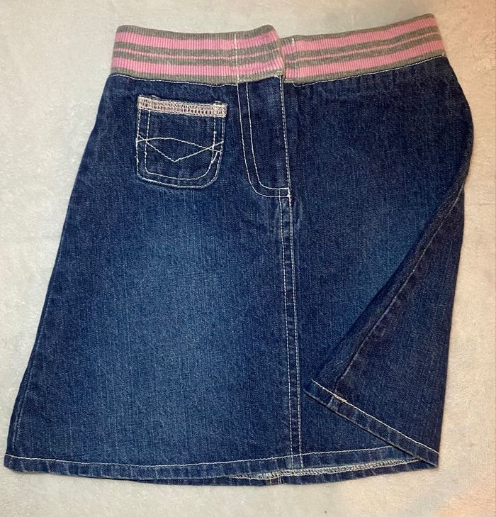 ensemble jupe et veste en jean 24 mois - photo numéro 5