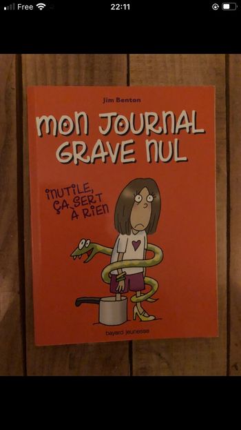 Livre « Mon journal grave nul »