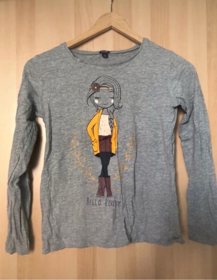 t-shirt à manches longues