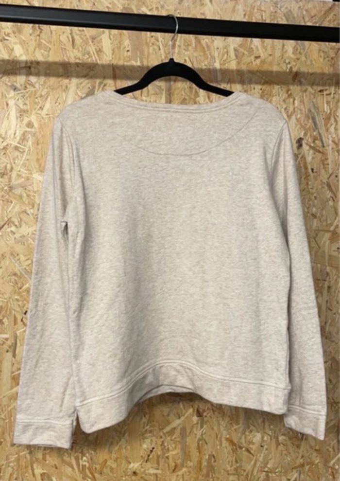 Pull « Je ne parle pas français » C&A taille L Beige - photo numéro 4