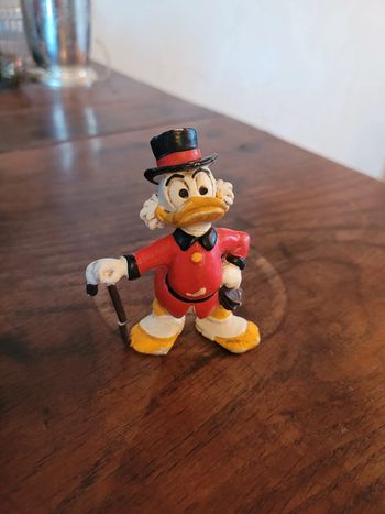 Vends figurine vintage bully oncle picsou 80s
