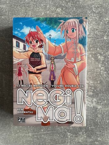 Manga double Negima! / Negi ma !  tome 6 en version française.