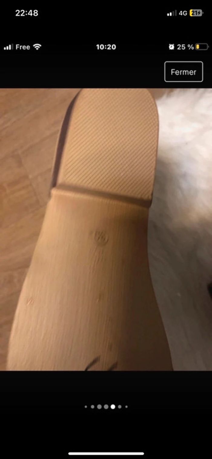 Bottines . Taille 39 - photo numéro 6