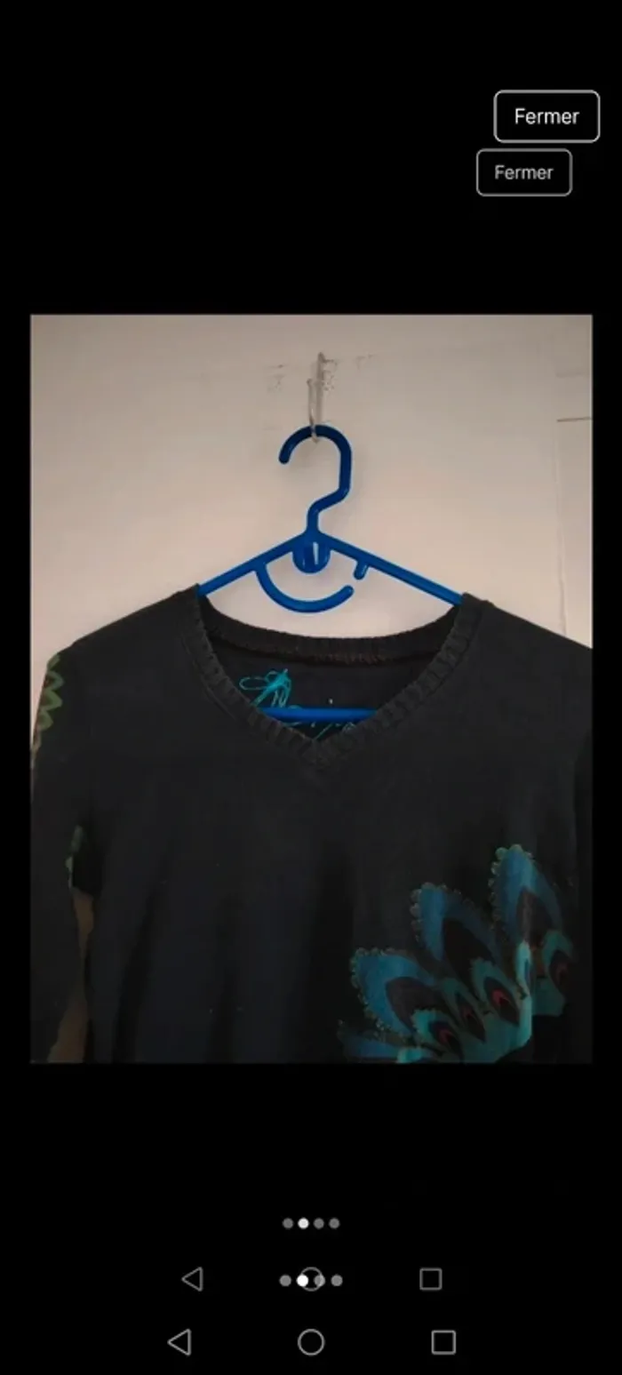 Blouse desigual xs - photo numéro 2