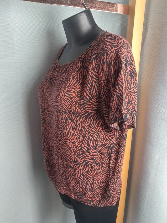 American vintage haut tee-shirt blouse T.36/38 - photo numéro 6