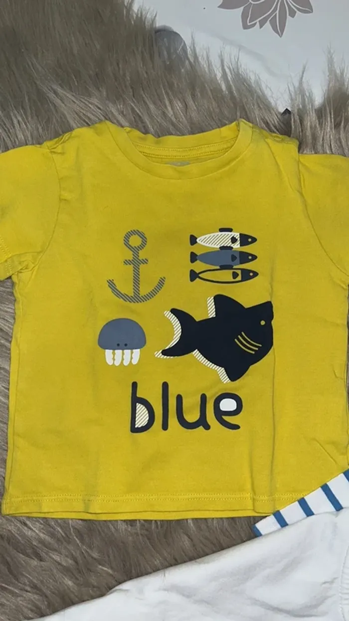 3 tee-shirts taille 12 mois - photo numéro 4