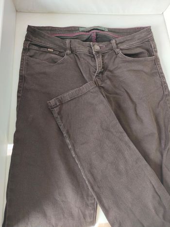 Jeans marron, femme, Zara taille 38