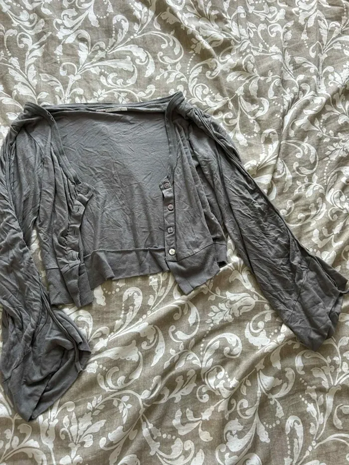 Ensemble 3 pièces gris mais il les ou le soleil ?Taille S - photo numéro 3