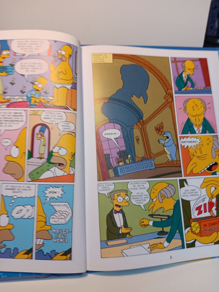 Livre Bande dessinée les Simpson Extra colossal - photo numéro 4