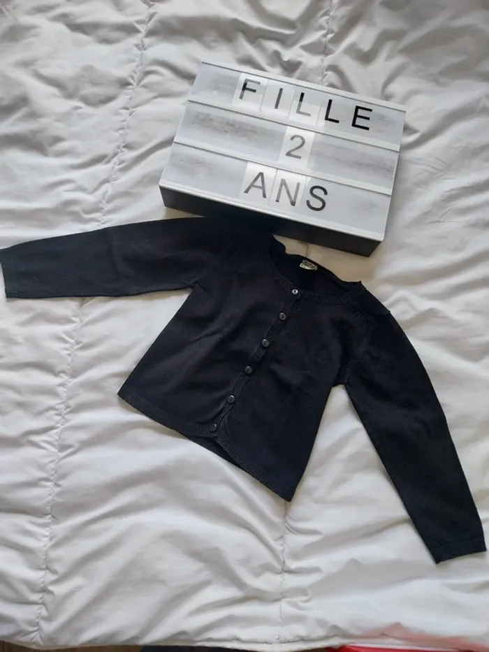 Gilet fille 2 ans