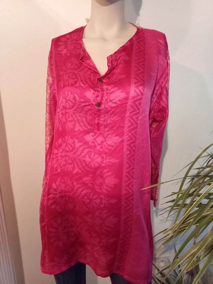 Très jolie tunique 100 % soie 🤩