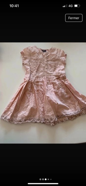 Robe rose pâle Sergent Major