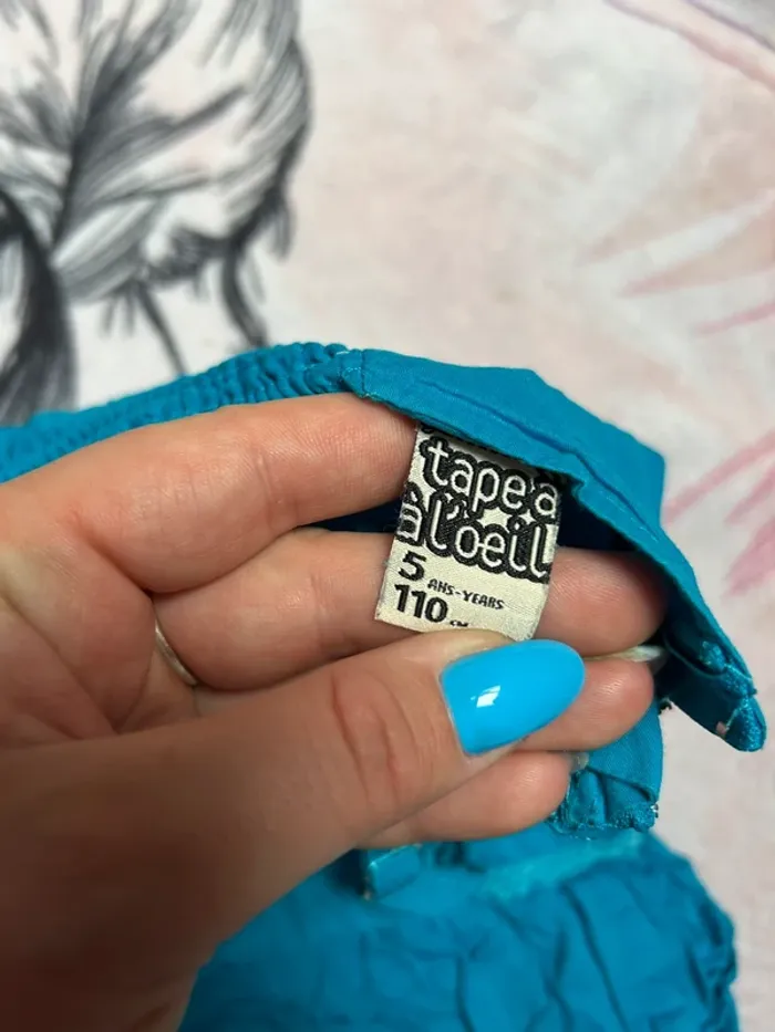 Robe bleu - photo numéro 3