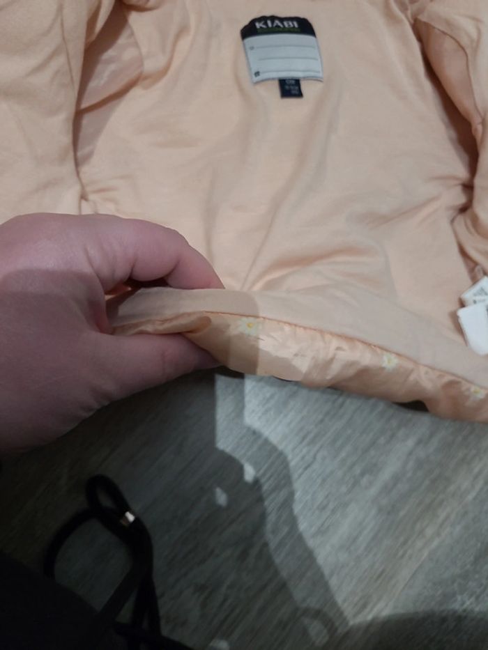 Doudoune avec capuche chaude a fleurs - photo numéro 6