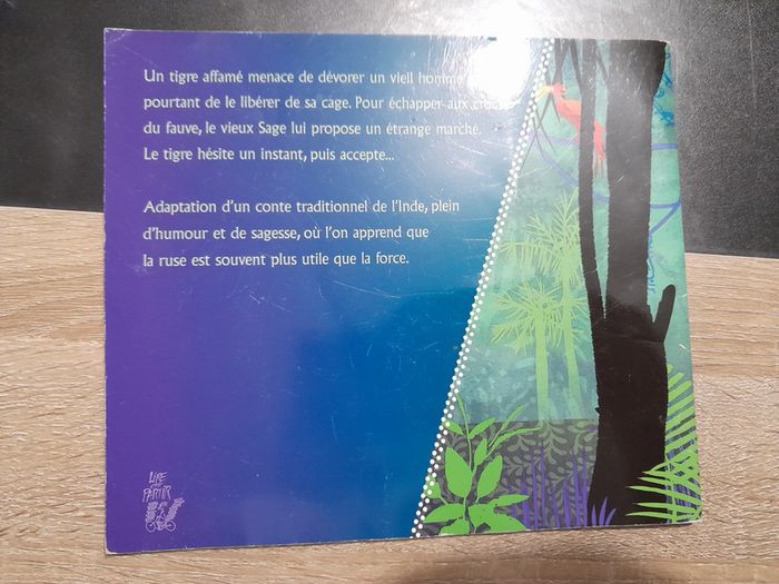 album lire c'est partir - le tigre Le Brahmane et le petit chacal - photo numéro 3
