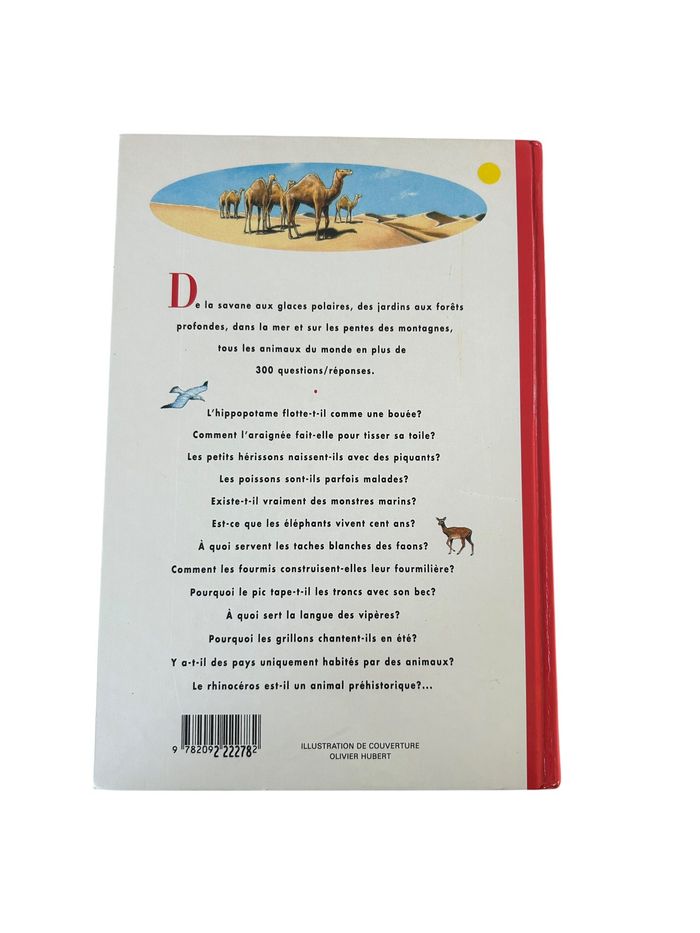 Livre "le monde étonnant des animaux - 300 questions et 300 réponses" Nathan - photo numéro 2