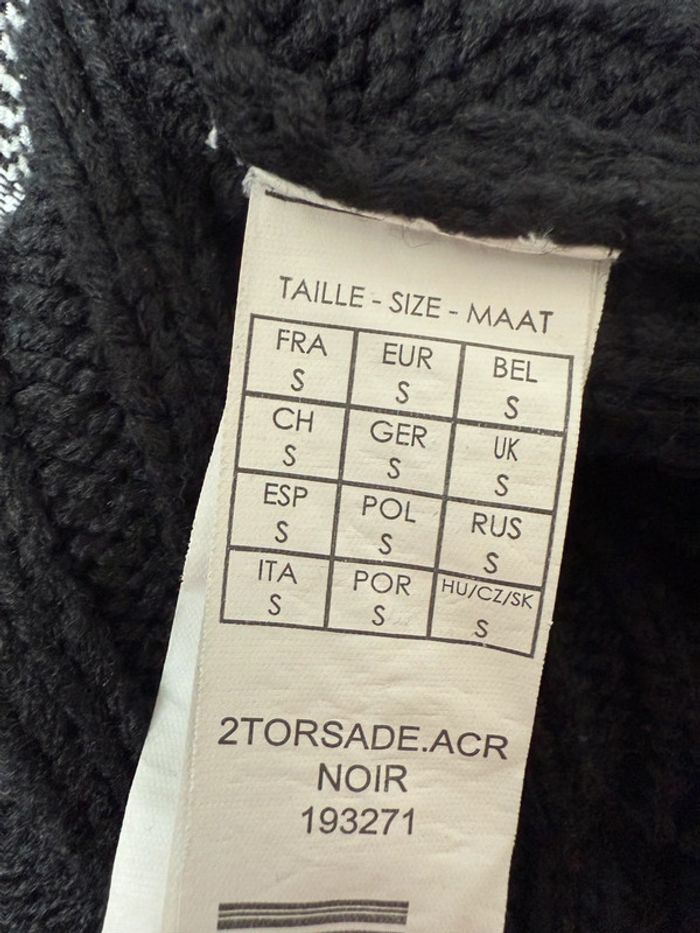 Robe sans manches Mim col roulé noire en S - photo numéro 5