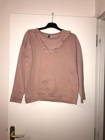 Pull manches longues rose taille M