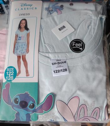 Lot de 2 Robes Filles (Disney & Hello Kitty)