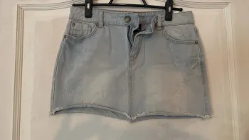 Mini jupe en jean