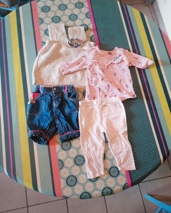 Lot vêtements fille