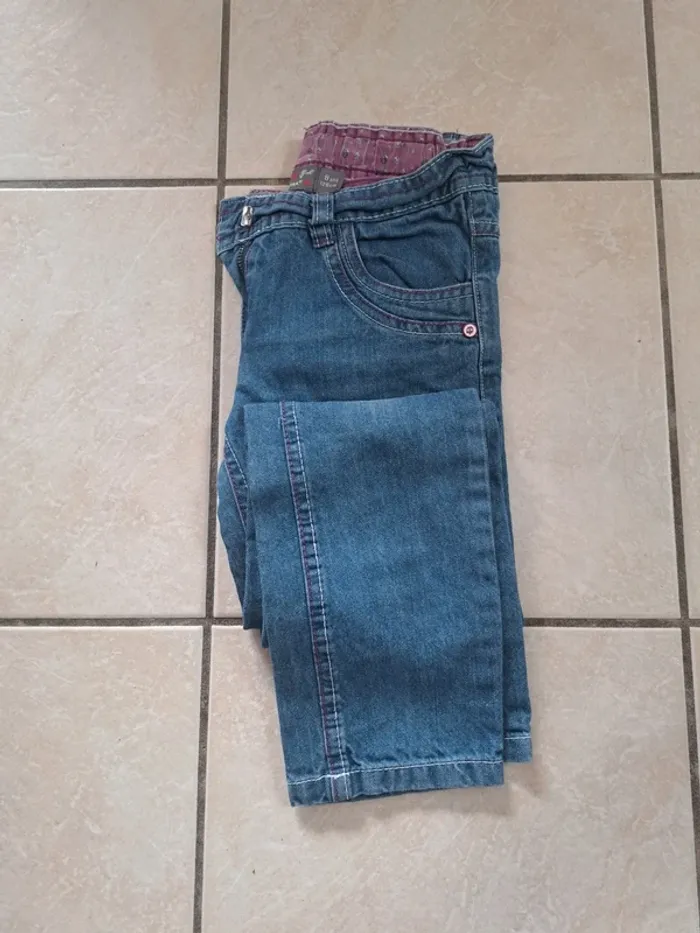Jean taille ajustable 8 ans 👧 Orchestra