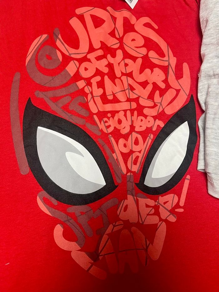 Pyjama d'été Spiderman - photo numéro 3