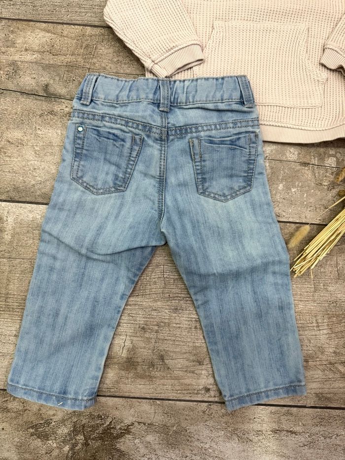 Ensemble pull et jean Zara obaibi 9/12 mois 80cm - photo numéro 3