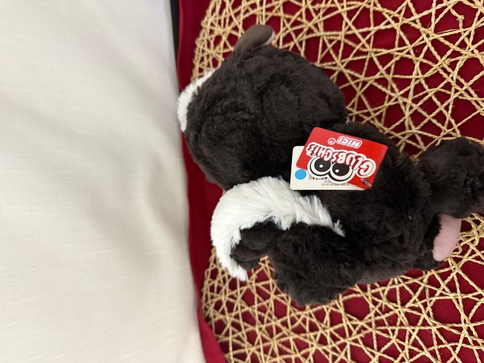 NICI Doudou - Peluche GLUBSCHIS mouffette Suppi 15cm, avec des Grands Yeux Scintillants - photo numéro 5