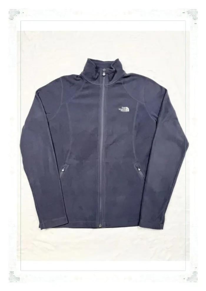 The North Face polaire violette femme taille M full zip polyester - photo numéro 2