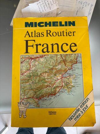 Atlas Routier Michelin – France (Édition 1991)