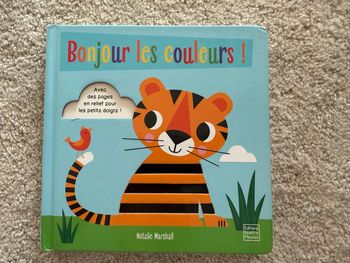 Livre en dur Bonjour les couleurs ! 🌻