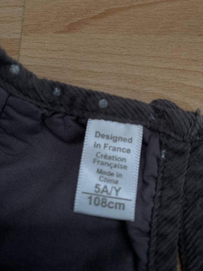 Jolie robe velours 5 ans okaidi - photo numéro 3