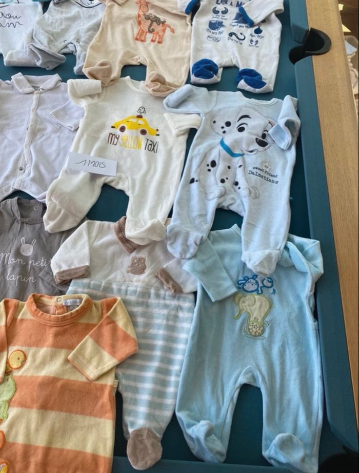 Lot de vêtements bébé garçon 1 mois - photo numéro 4